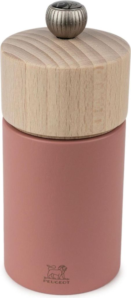 PEUGEOT Pfeffermühle BOREAL 12cm Zirkonia-Mahlwerk Buchenholz Altrosa