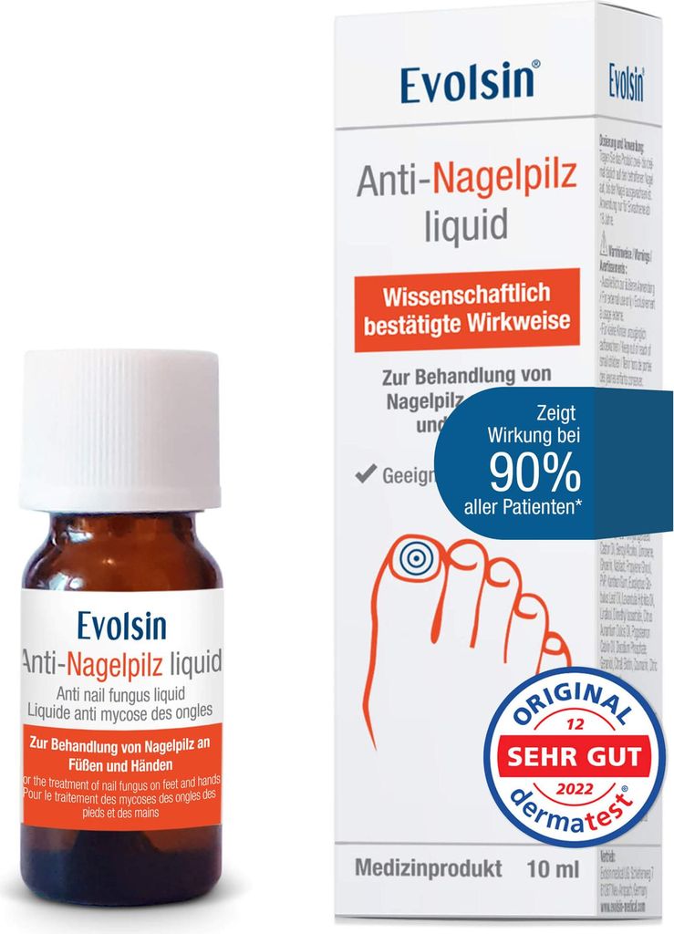 Evolsin Anti-Nailpilz płyn 10 ml Zdjęcie produktu 