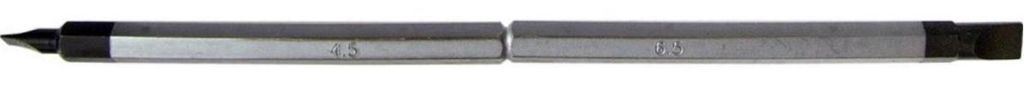 Bit JMP Klinge Schlitz 4,5/6,5mm 1/4 6-Kant Länge 175mm
