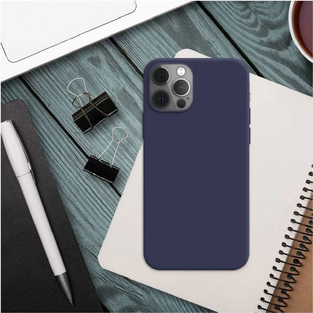 Protection Galaxy S24 Fixed Story bleu avec finition anti-traces de doigt - 5