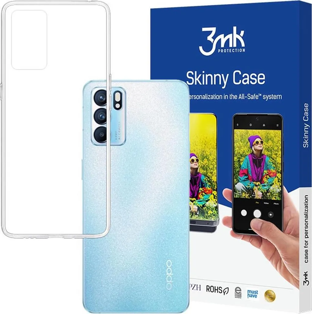 Occasione! Custodia 3mk Skinny per Oppo Reno 6 5G | Prezzo Shock