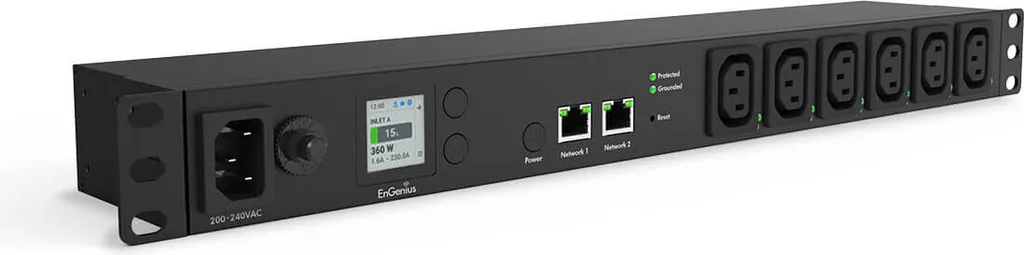 Organisez votre Baie Réseau avec le PDU 6 Prises EnGenius ECP106-INT 1U