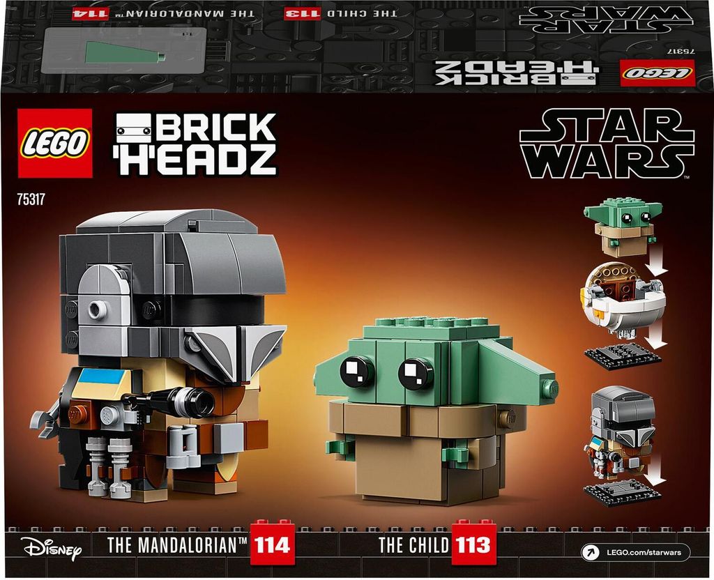 Lego Star Wars 75317 Mandalorian a dieťa Obrázok produktu 6