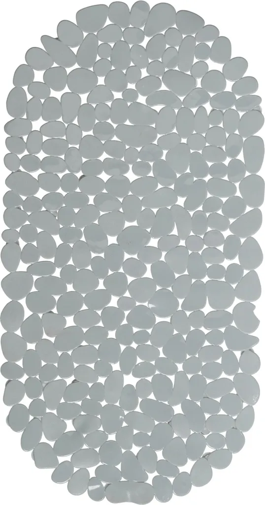 Tapis de baignoire antidérapant gris pour sécuriser la douche bébé