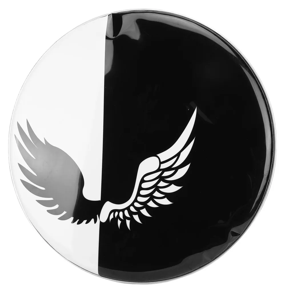 Peau de batterie 22 pouces en polyester pour grosse caisse de jazz - 9