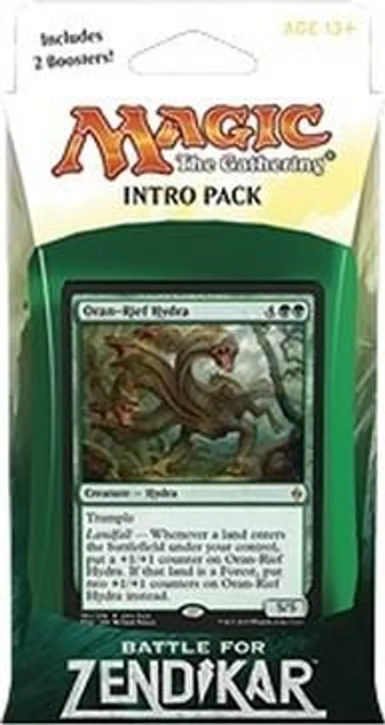 Pack d'Introduction Magic Zendikar's Rage Deck de 60 Cartes et Boosters