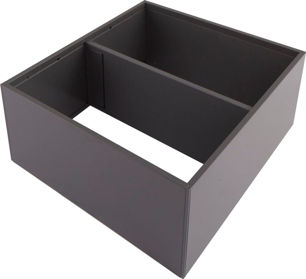 Blum Ambia-Line Frontauszugsrahmen 271x242x110mm, KS Stahl oriongrau matt