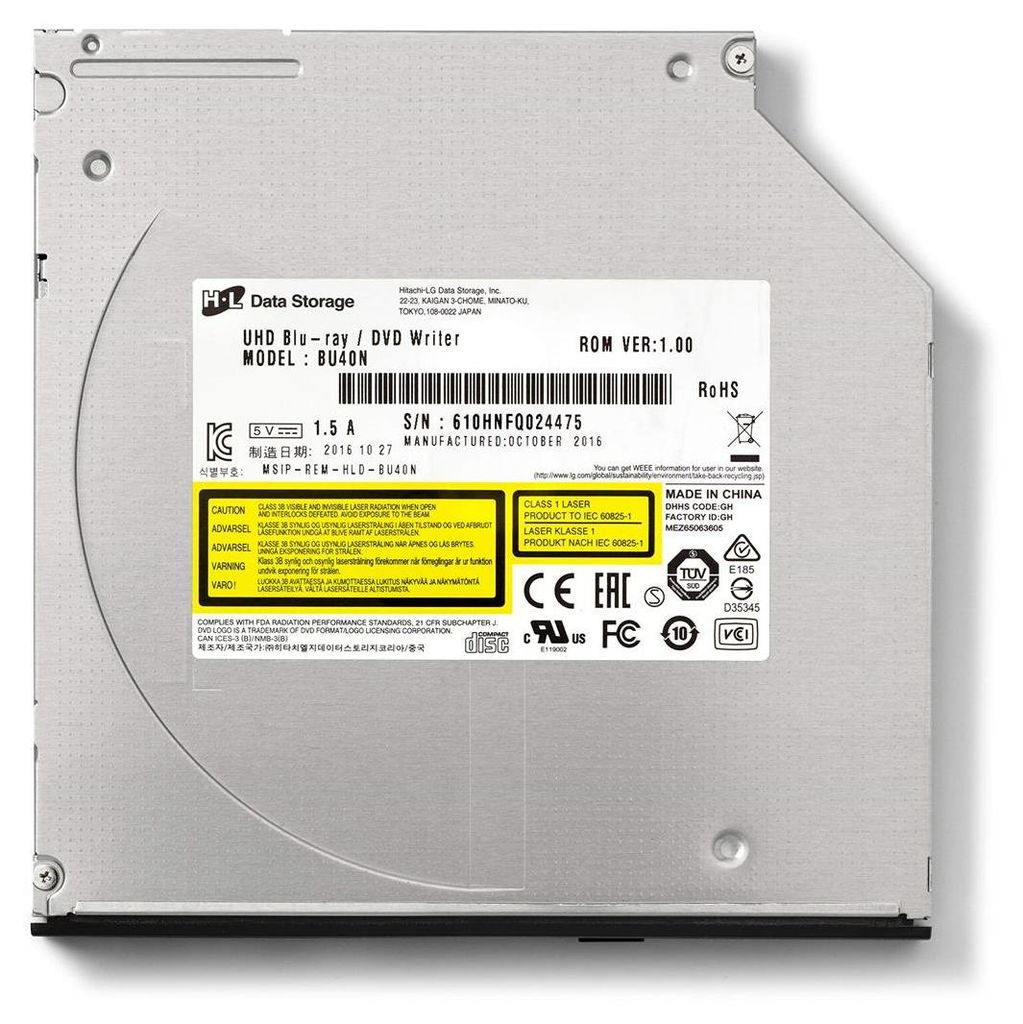 HLDS BU40N - Lecteur - graveur BDXL - 6x2x6x - Serial ATA - Image du produit 