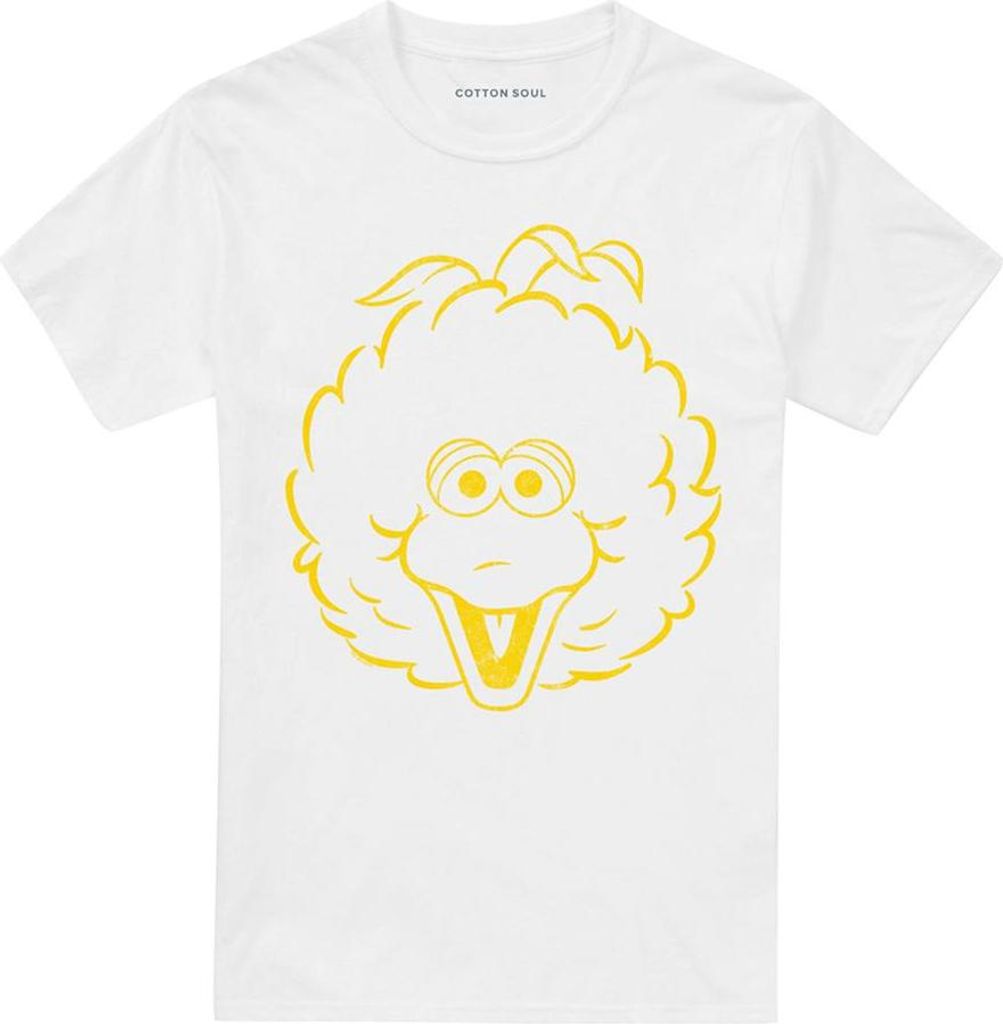 Sesame Street - T-Shirt für Herren/Damen Uni TV28067 (XXL) (Weiß)