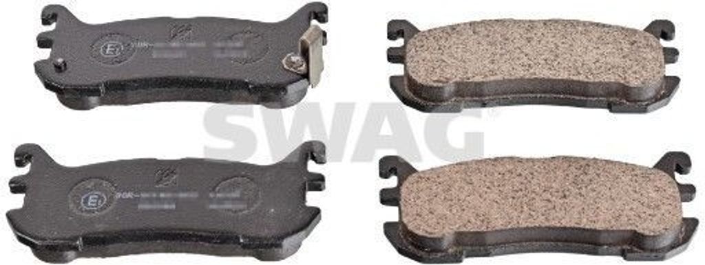 SWAG Bremsbeläge Satz Hinten Bremsklötze für MAZDA MX-5 II (NB) 33 10 5124
