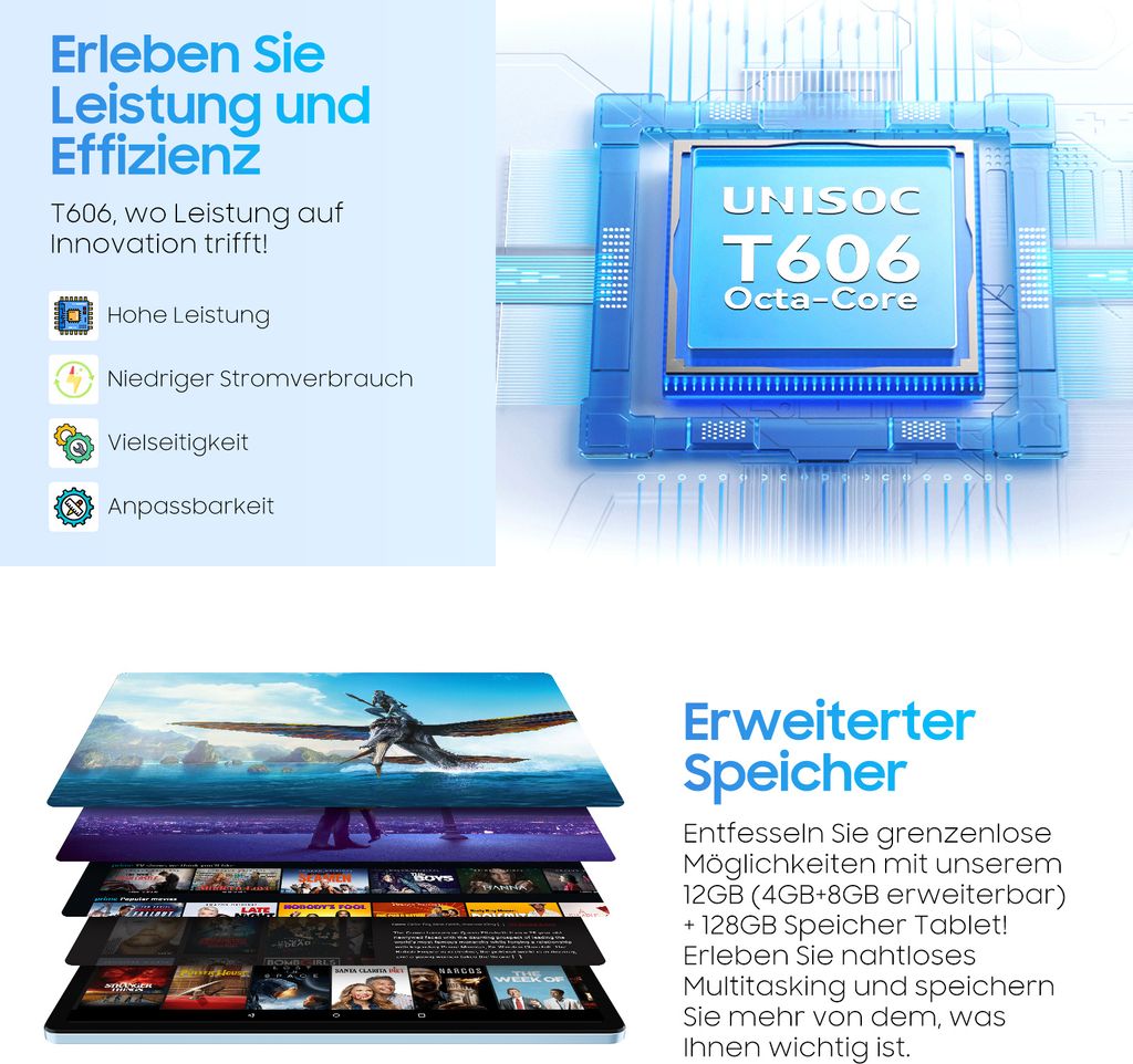 Blackview Tab90 WiFi 11-calowy tablet z systemem Android Zdjęcie produktu 6