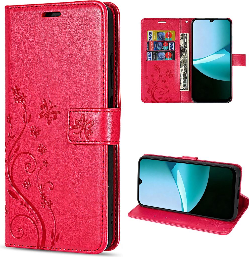 Hülle für Xiaomi Redmi 15C Handy Tasche Handyhülle Wallet Produktbild 