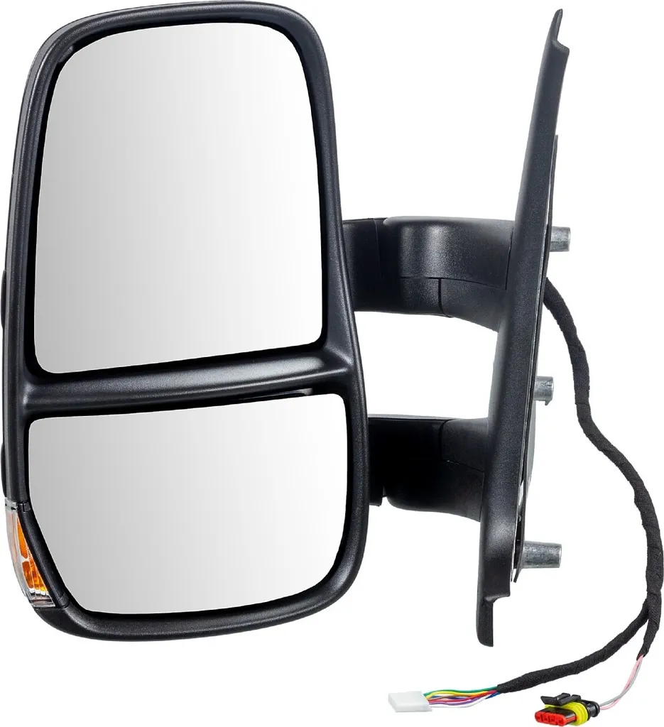 Système de rétroviseurs pour IVECO DAILY IV Fourgon FEBI 107870 noir