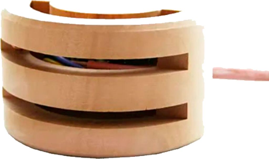 Holzgehäuse für FTS2-Sensor, hell – Pappel, SC-FTS2-H
