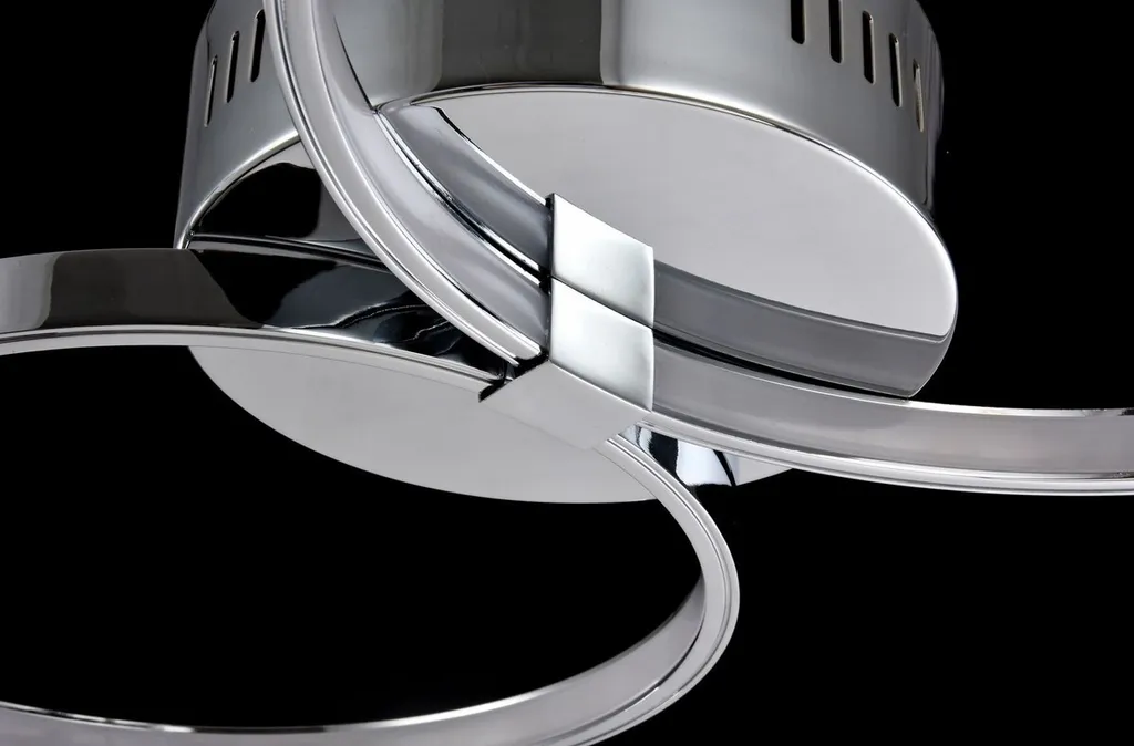 Plafonnier LED Argent 74x44 cm : Solution Éclairage Moderne et Puissant