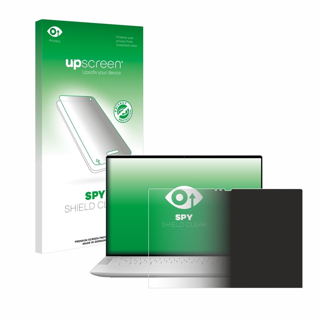 Für Dell XPS 14 9440 Touch Sichtschutzfolie Schutzfolie upscreen Anti-Spy Privacy Sichtschutz Blickschutz Display Schutz Folie Blaulichtfilter