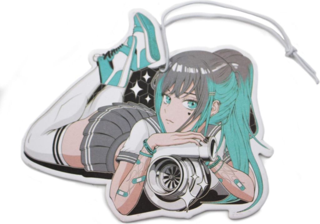 Lufterfrischer Duftbaum für Auto Tuning Zubehör Autoduft Wunderbaum Duft Neuwagen Innenraum 202 Girl7