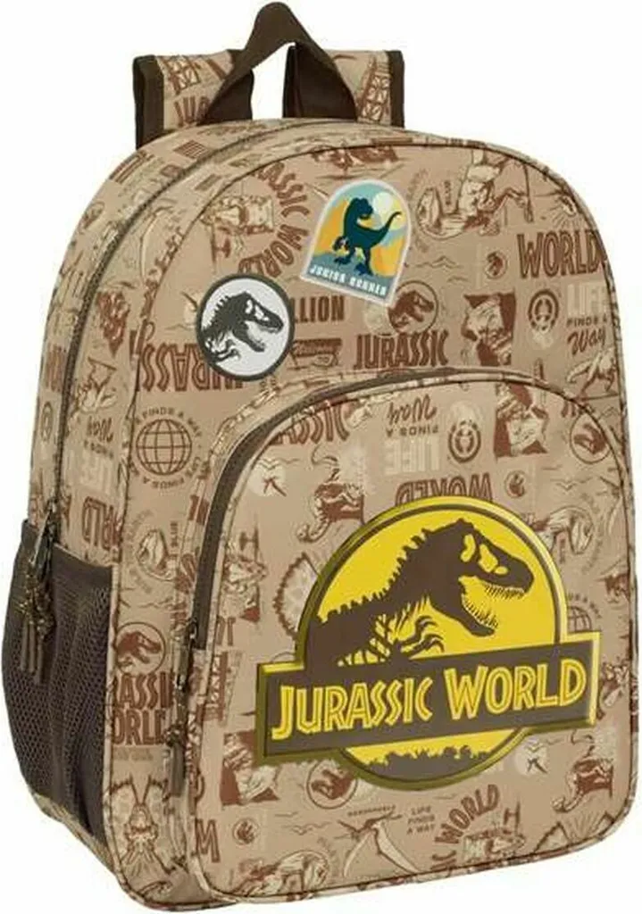Sac à dos Safta Jurassic World Design Résistant et Ergonomique Taille Unique