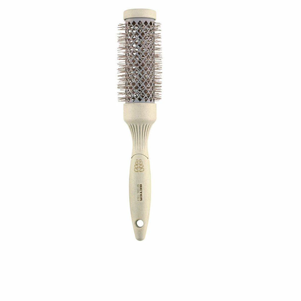 Beter Natural Fiber Ceramic Thermal, Erwachsener, Rundhaarbürste, Beige, Faser, Spanien, 3,3 cm
