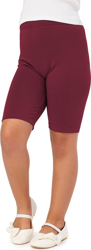 Merry Style Mädchen Kurze Leggings aus Viskose MS10-132 (Weinrot, 158)