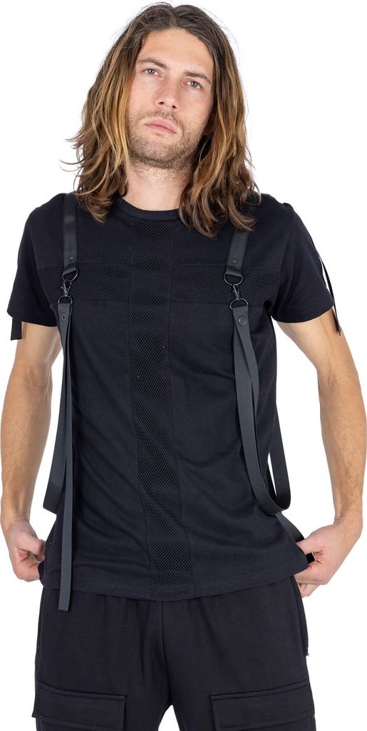 Heartless T-Shirt Herren APOLLO TOP MENS BLACK schwarz Gothic 100% Baumwolle L