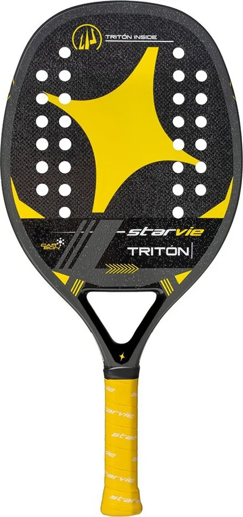 Star Vie Triton Raquette de Beach Tennis Jaune - Performance Unicolore