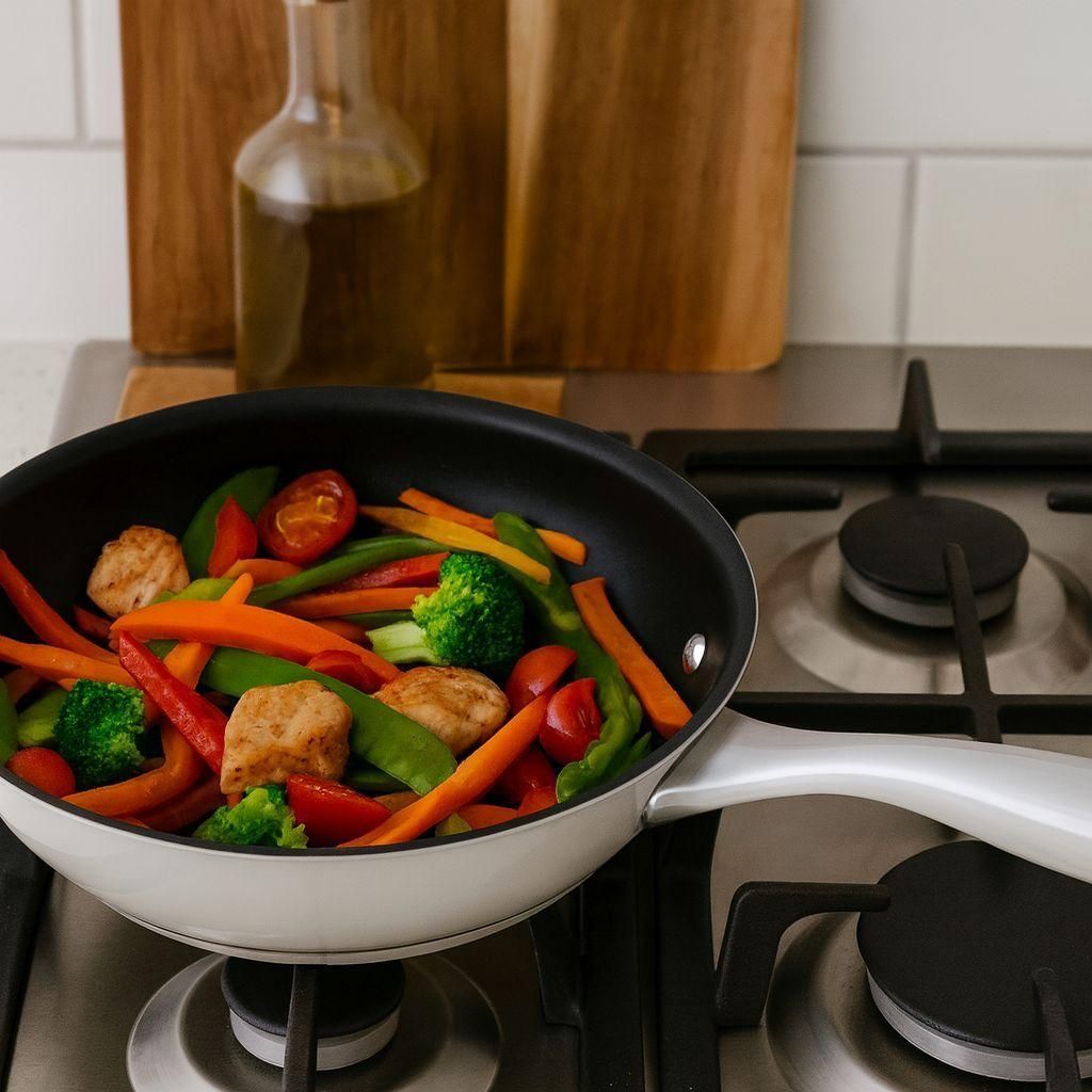 Pfanne Cosy & Trendy Classic, Edelstahl Ø28 cm, Antihaftbeschichtung, Induktionsgeeignet