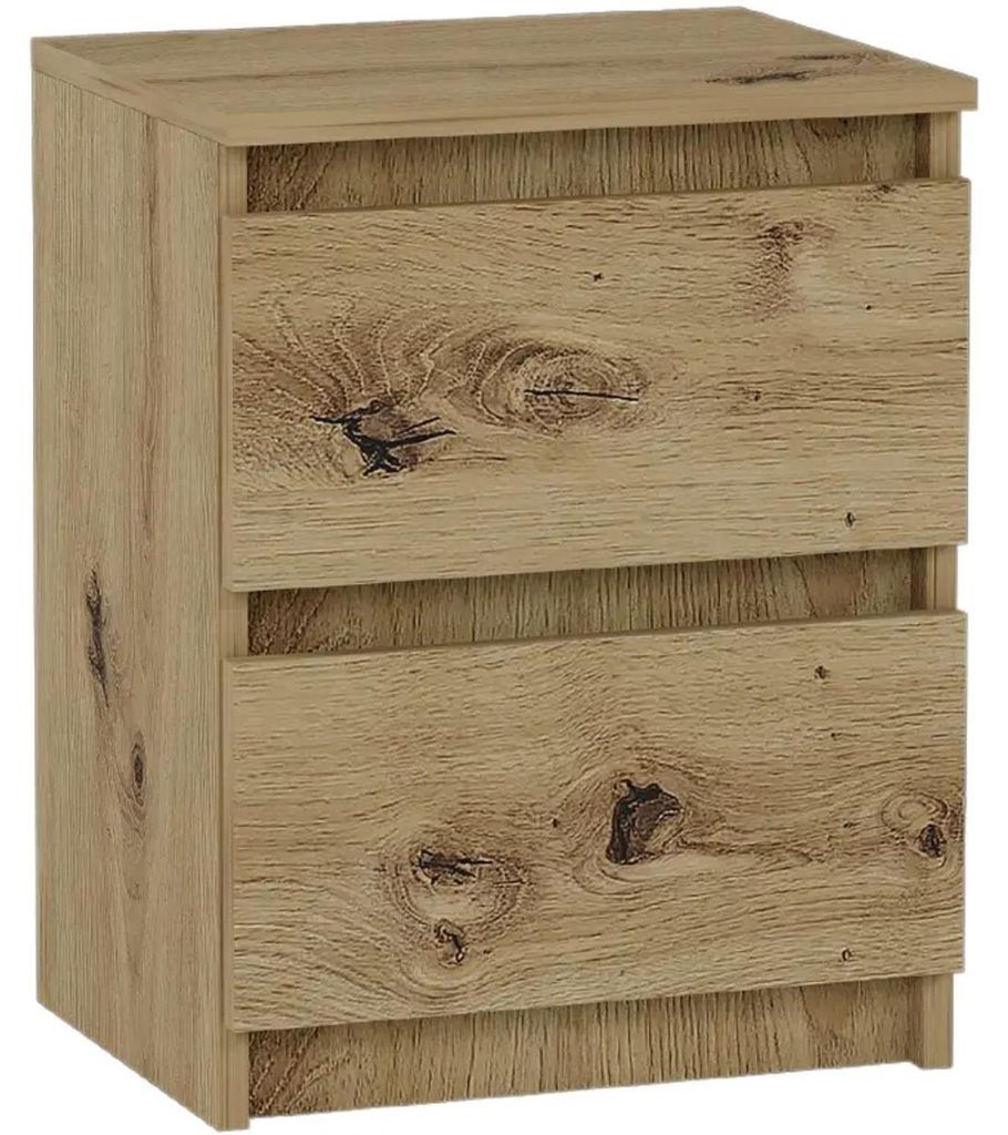 Noční stolek 40 cm 2 zásuvky komoda stolek FRAMIRE R-2 Obrázek produktu 