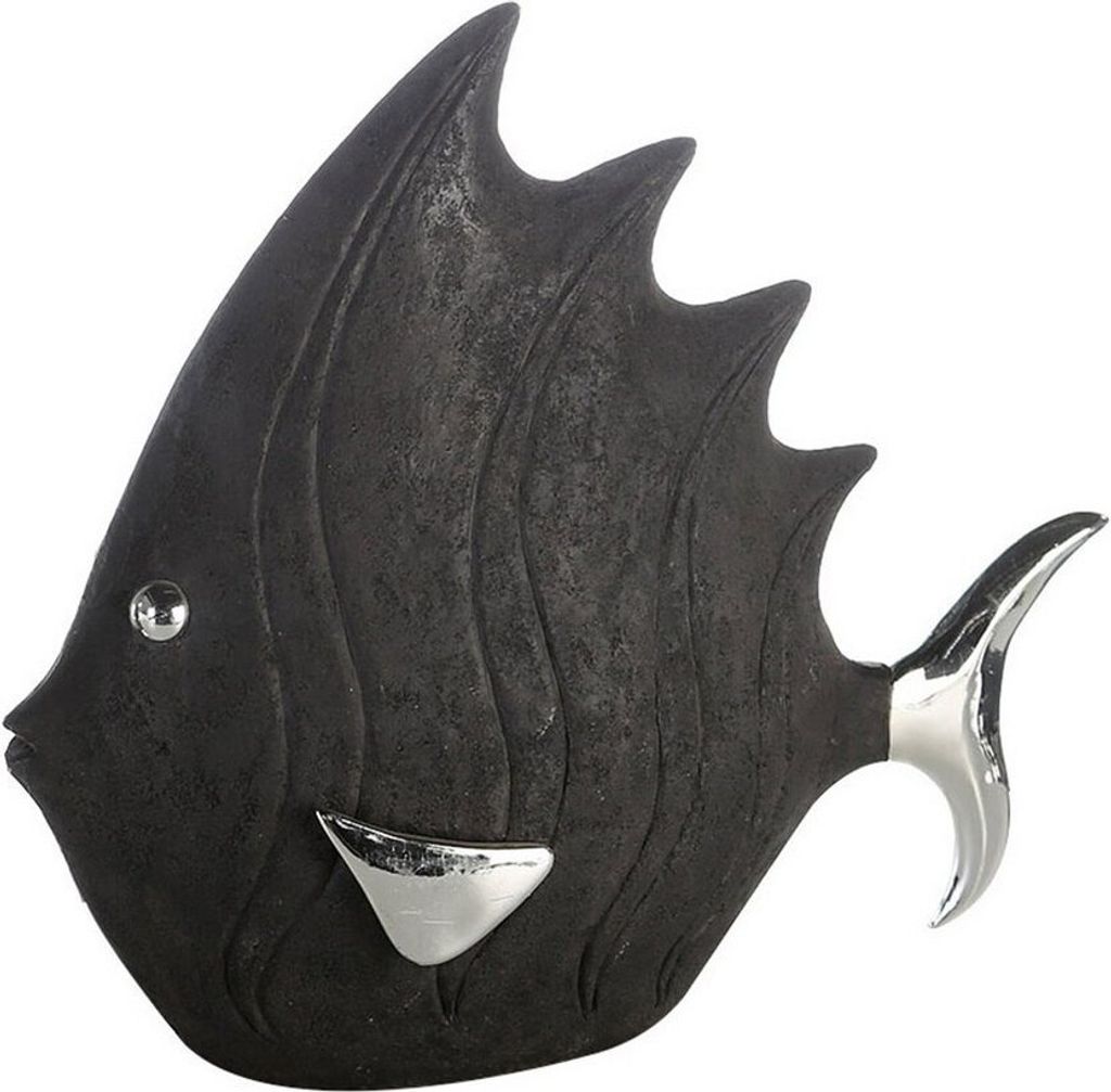 Gilde Figur, Fisch, "Fisch", Kunstharz, schwarz, VE 1, L. Immagine del prodotto 