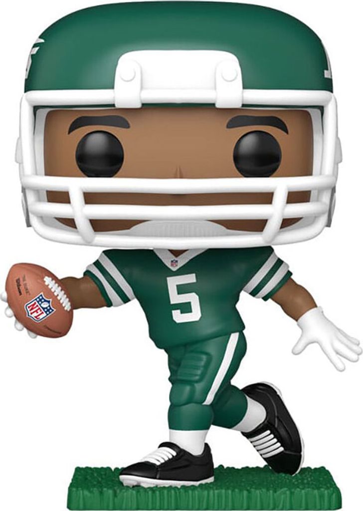 A Funko Pop! figure of a football player.