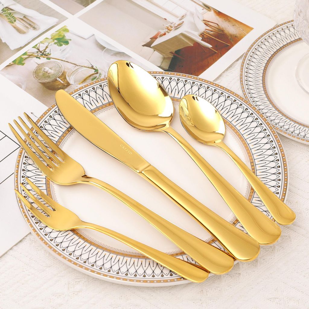 Besteck Set, 60-teilig Besteck für 12-14 Personen, Produktbild 
