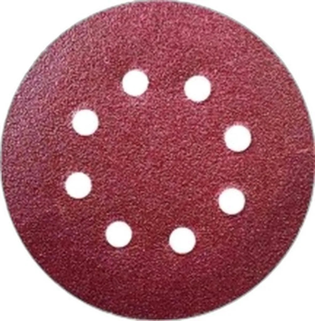 DEDRA DED79472 Dischi Abrasivi 125mm Grana 80 - 5pz per Levigatrice
