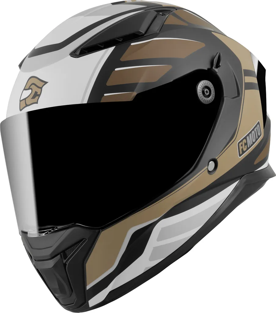 Casque FC-Moto FF130SV Cavion noir mat avec écran solaire taille S