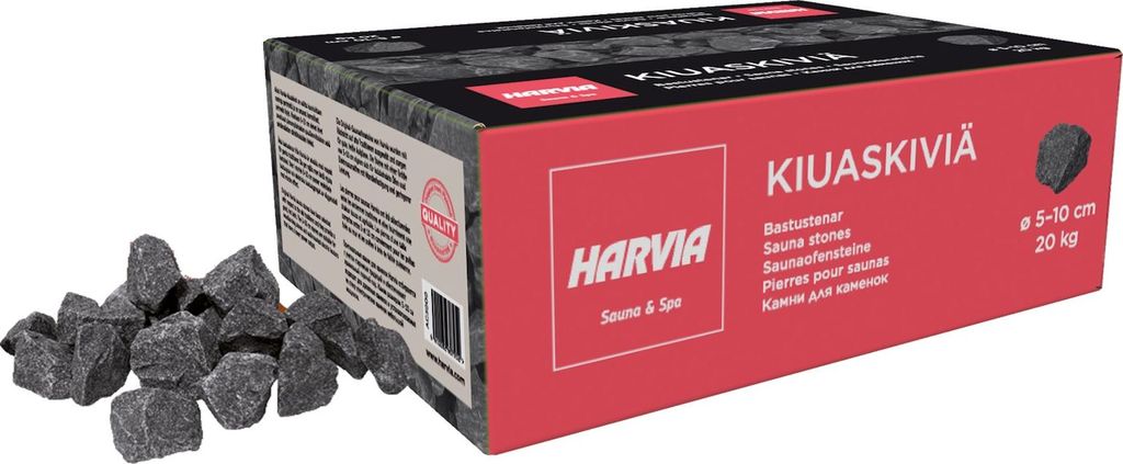 Harvia Saunasteine 20 kg 5-10 cm Ofensteine Steine für Produktbild 
