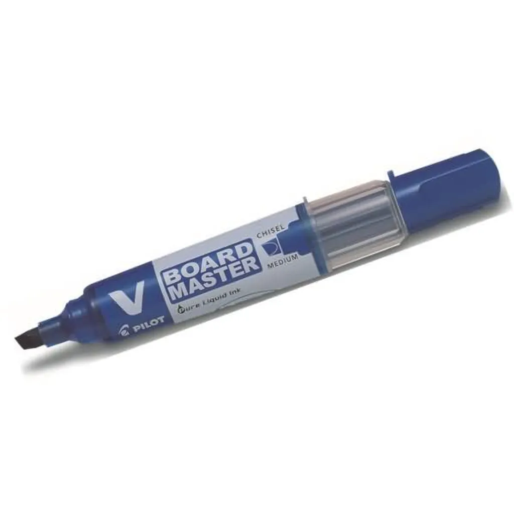 Pilot V Board Master Blu Punta Scalpello - Pennarello Lavagna Alta Resa - 4