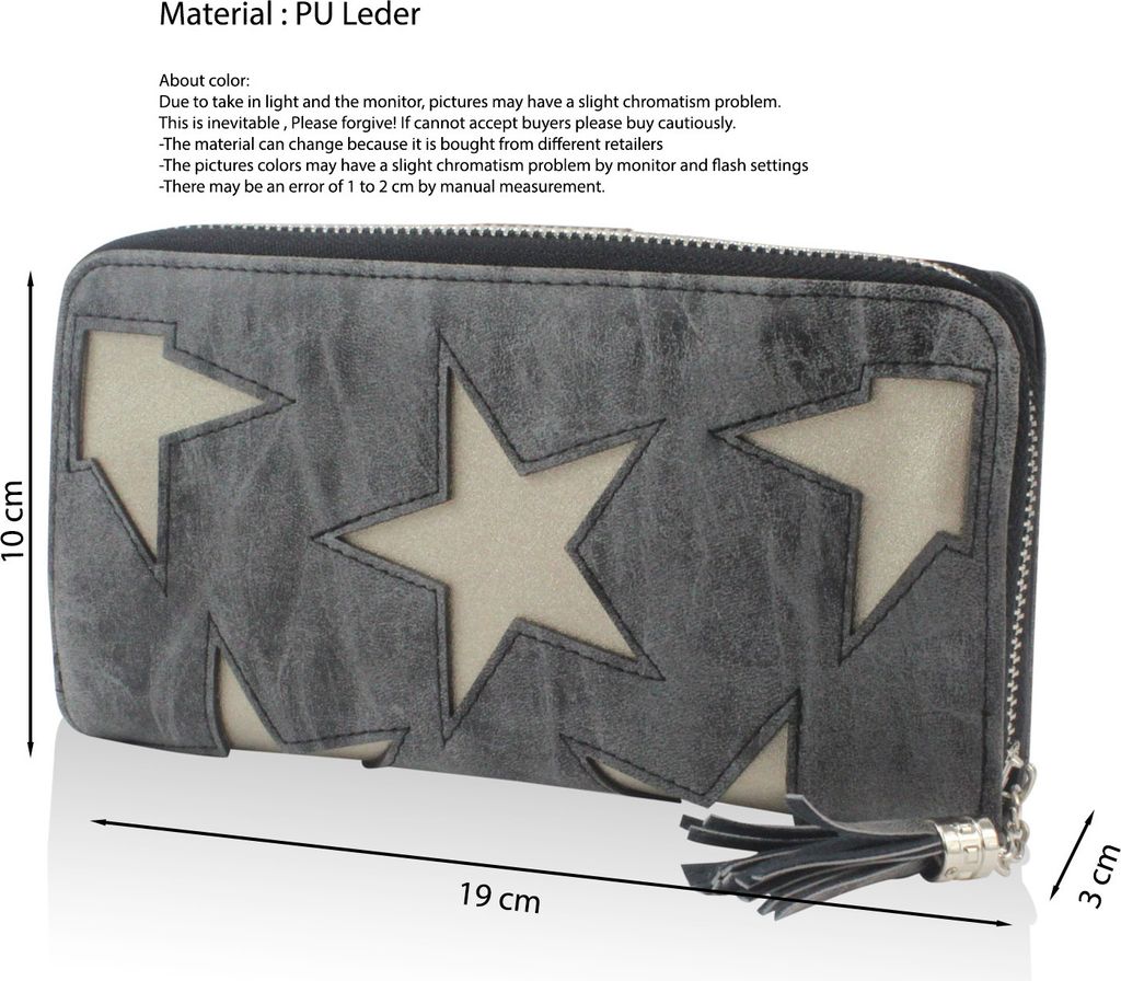 Glamexx24 Geldbörse Elegant Damen Portemonnaie Frau Produktbild 