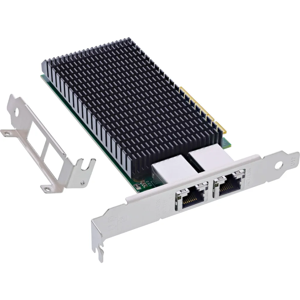 Évitez les Lenteurs Réseau avec la Carte InLine Dual 10-Gigabit PCIe