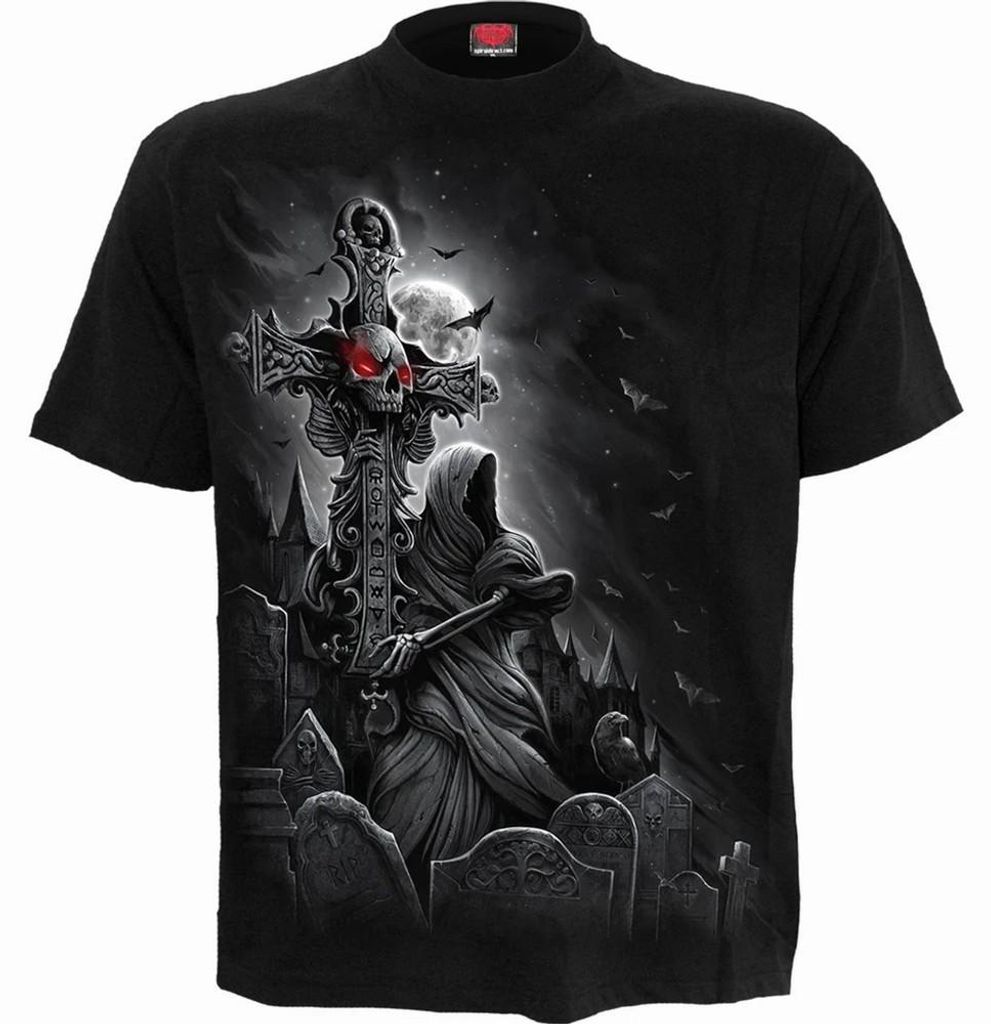 Spiral Direct - "Grave Walker" T-Shirt für Herren/Damen Uni RO16279 (M) (Schwarz)