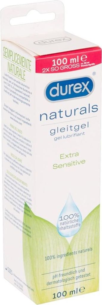 DUREX Gel Naturals Extra Sensitive 100ml -New Design-