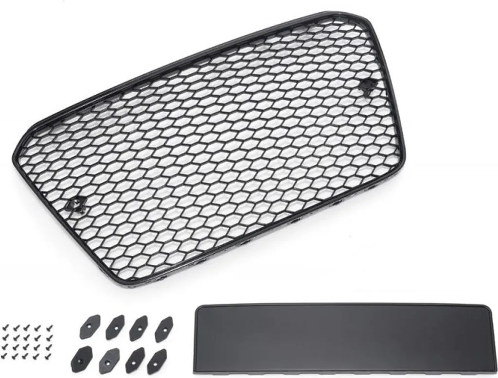 Calandre nid d'abeille noir brillant pour Audi A5 Sportback et Coupé 8T
