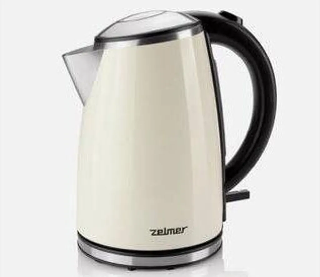 Bouilloire électrique sans fil Zelmer ZCK1274E inox brossé de 1,7 litre