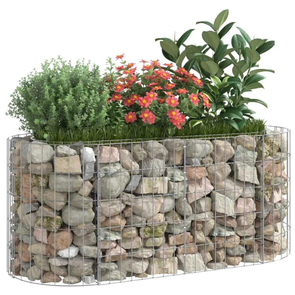 Gabion en fer galvanisé anticorrosion 120 cm - Structure renforcée