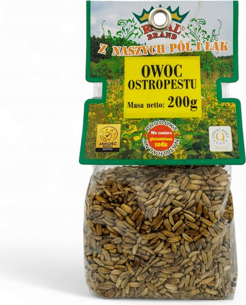 Semi di cardo mariano 200G Polacco naturale fresco e non Immagine del prodotto 