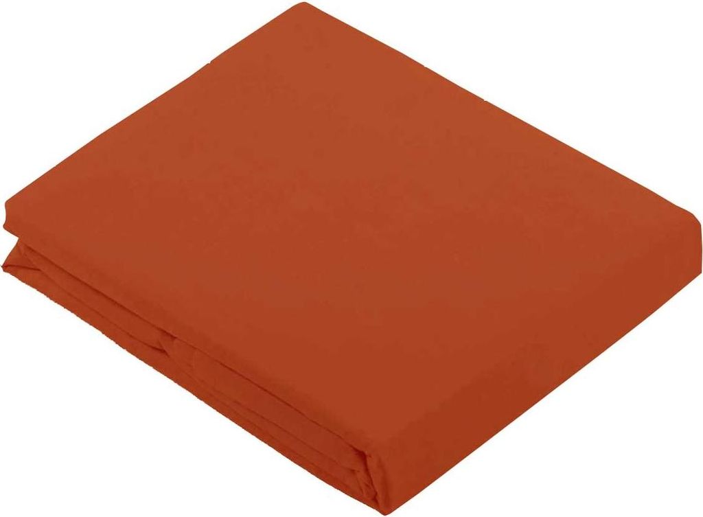 Unifarbenes Bettlaken aus 100 % Baumwolle
