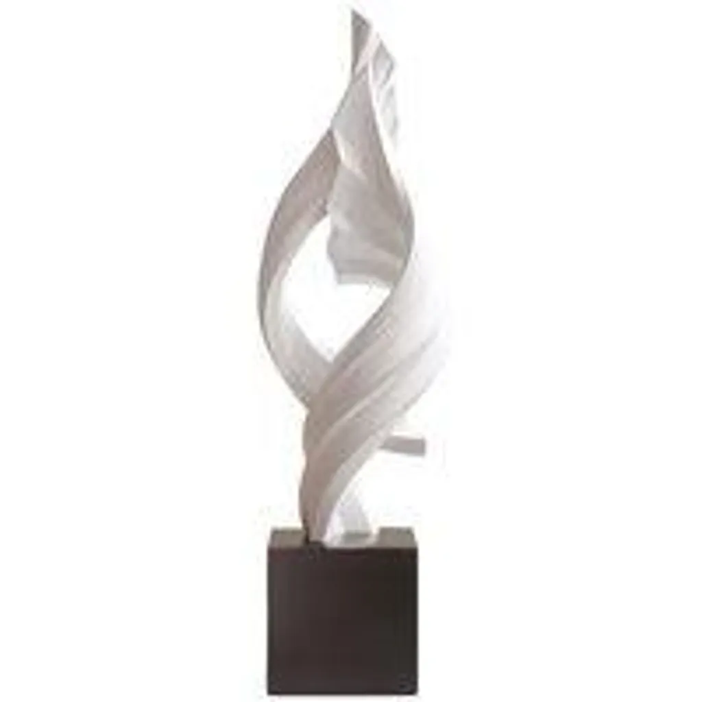 Objet Design Blanc de 32,3 cm, Décoration de Bureau Style Scandinave