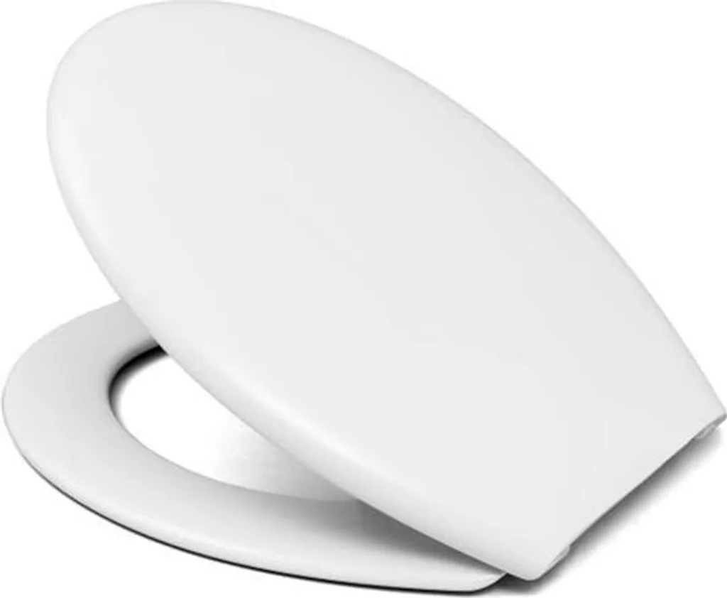 Abattant WC Cedo Rio Beach blanc rigide, fini le couvercle instable
