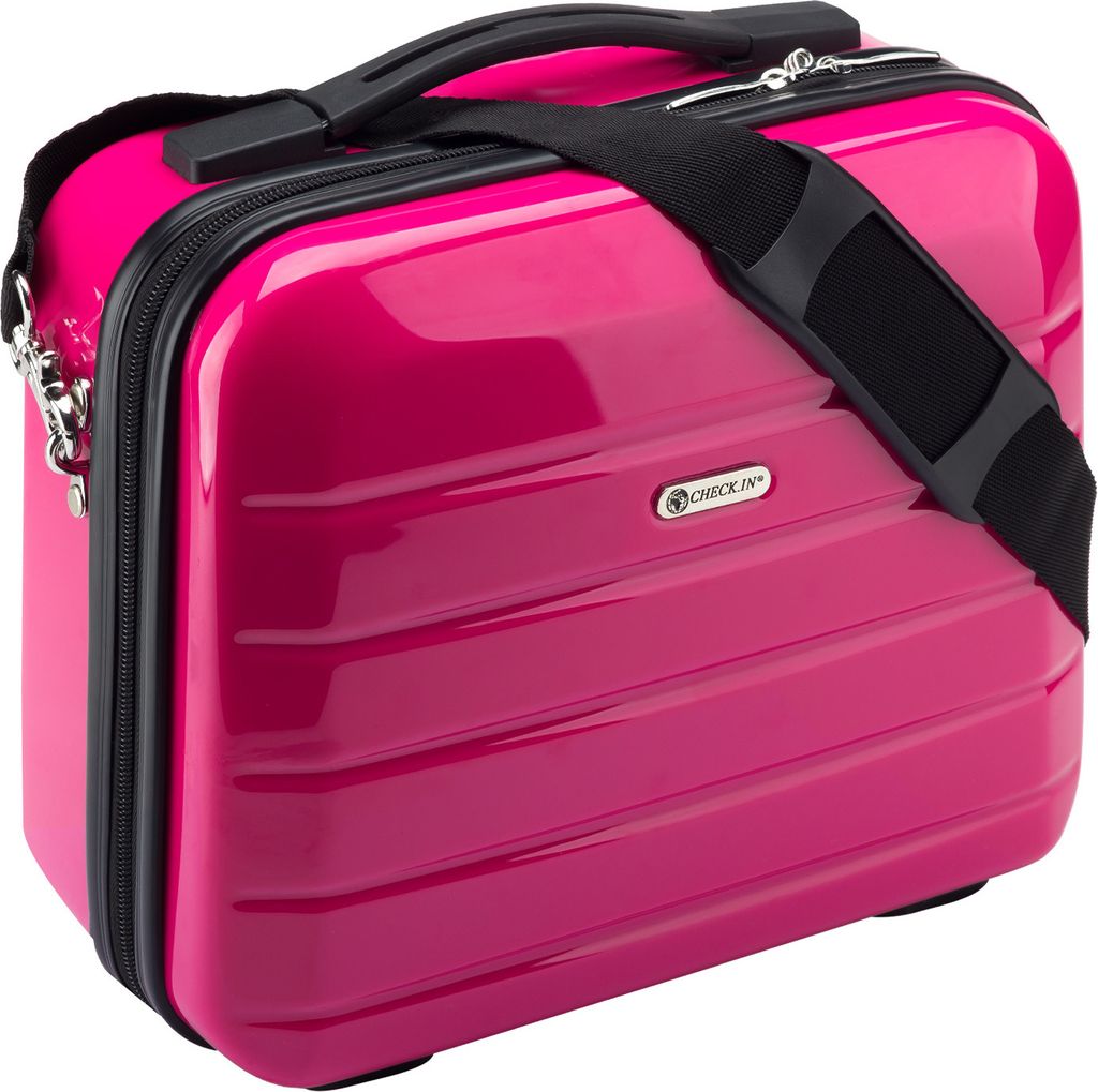 Beauty Case "London" 12 L - Kosmetikkoffer Schminkkoffer Business Koffer Pink - | Pink