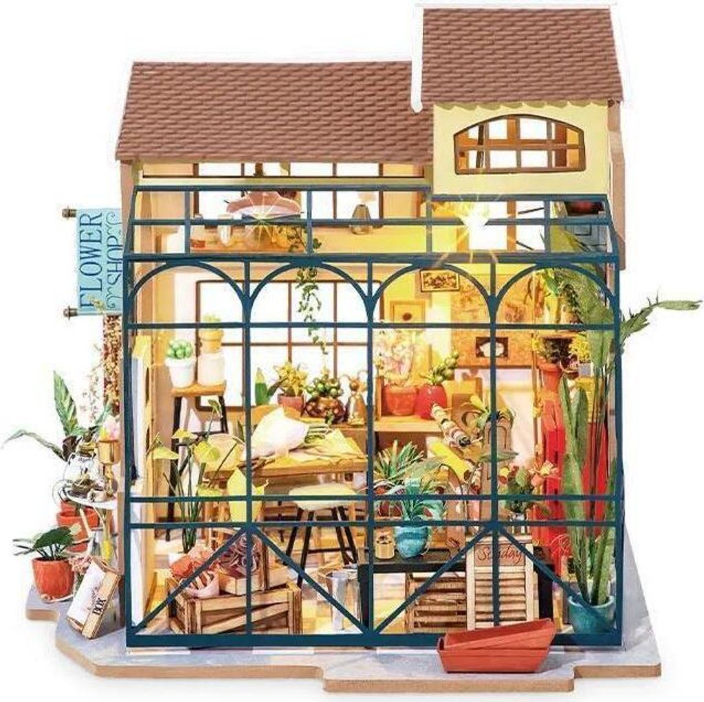 Emily's Flower Shop Robotime Productafbeelding 