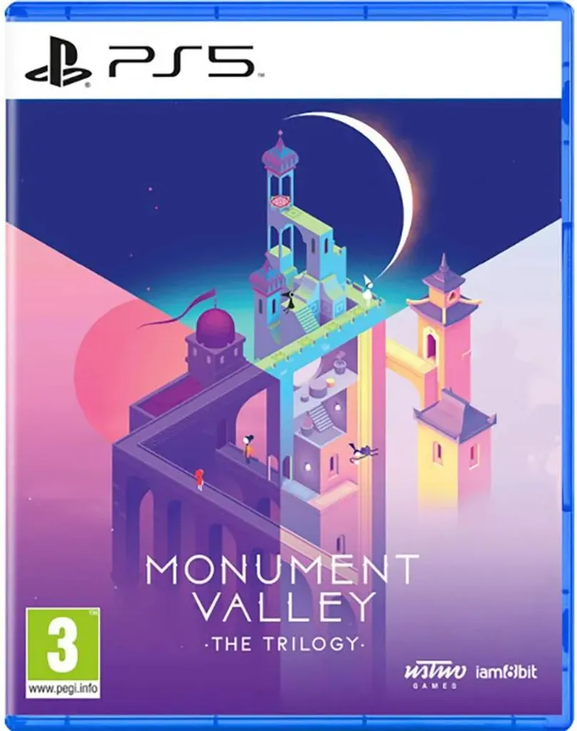 Monument Valley The Trilogy PS5 avec Boîtier Transparent One Size Chic