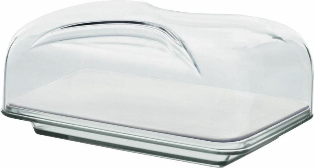 Guzzini Rechteckige Kaeseglocke:Tablett,Haube, 27010000